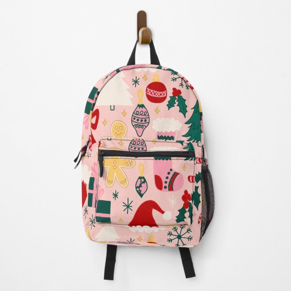 Item preview, Christmas pattern -pink designed and sold by IlustraDeni.