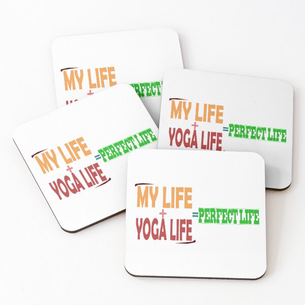 Item preview, My life+yoga life=perfect life designed and sold by Hammy97.