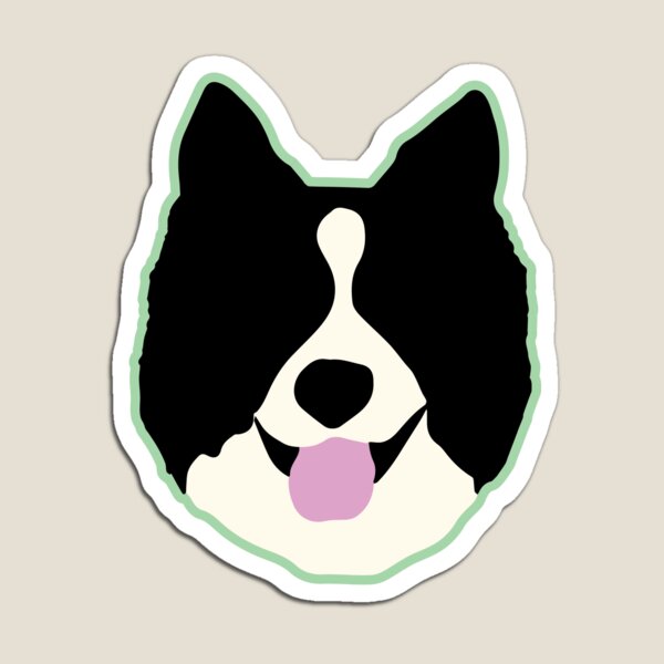 Item preview, Border Collie Mix in Natural Minimalism designed and sold by DogMinimalism.
