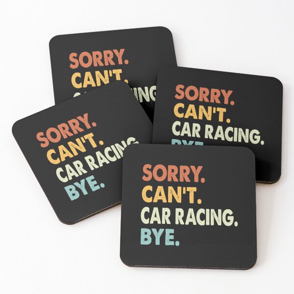 Artikelvorschau, Sorry can't Car Racing Bye Shirt, T-Shirt für Autorennen-Liebhaber, lustiges cooles Autorennen-Vater-Mutter-Mädchen-Geburtstags-Weihnachtsgeschenk entworfen und verkauft von xlnv.