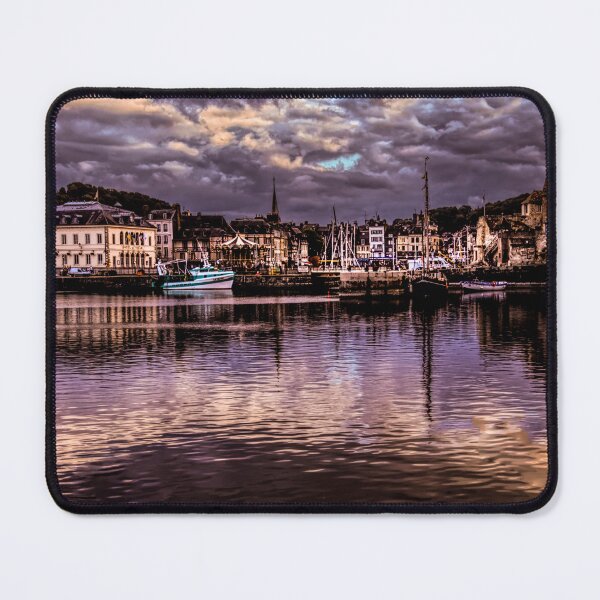 Item preview, Honfleur Harbor Sunset designed and sold by nbrandsberg.