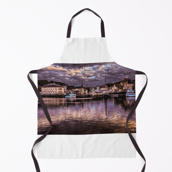Item preview, Honfleur Harbor Sunset designed and sold by nbrandsberg.