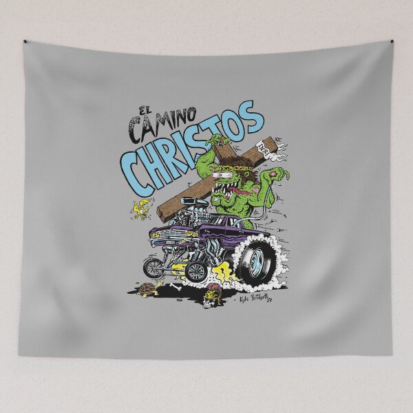 Item preview, Grotesque Caricatures Monster El Camino Christos Gift For Fans designed and sold by ElouisePacheco.