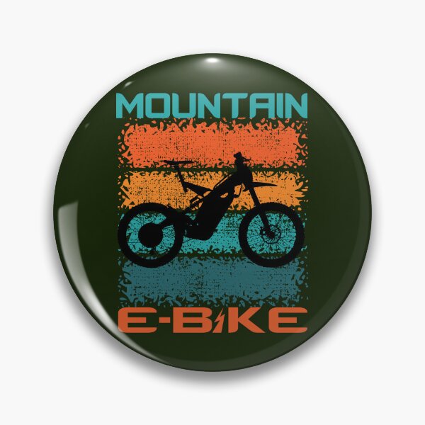 Item preview, Funny Mountain E-Bike Rider Electric Power Bikes designed and sold by CharJens.