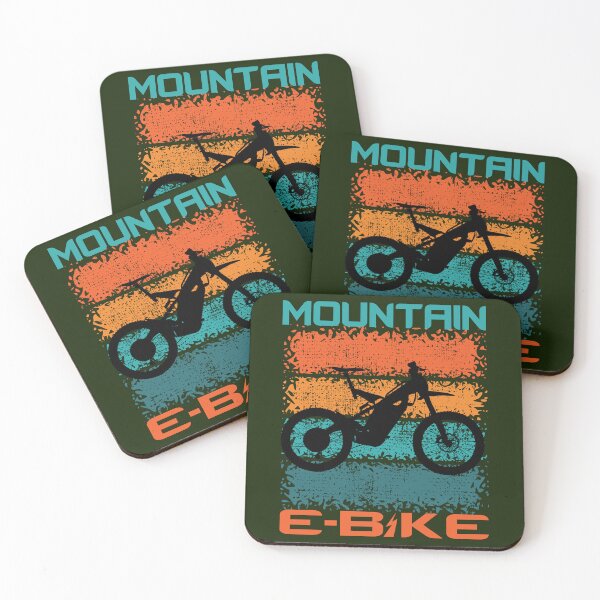 Item preview, Funny Mountain E-Bike Rider Electric Power Bikes designed and sold by CharJens.