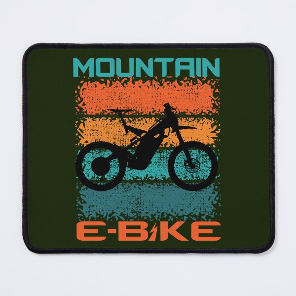 Item preview, Funny Mountain E-Bike Rider Electric Power Bikes designed and sold by CharJens.