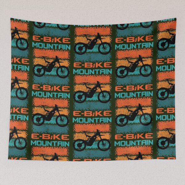 Item preview, Funny Mountain E-Bike Rider Electric Power Bikes designed and sold by CharJens.