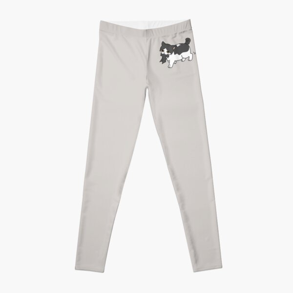 Cat and Its Dinner Leggings