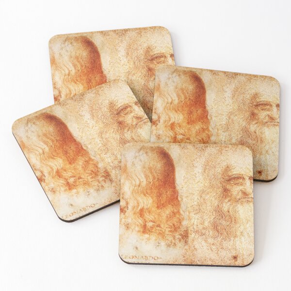 Item preview, The portraits of Leonardo da Vinci - digital recreation designed and sold by NickoPrints.