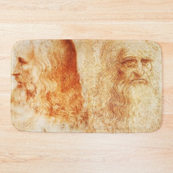 Item preview, The portraits of Leonardo da Vinci - digital recreation designed and sold by NickoPrints.