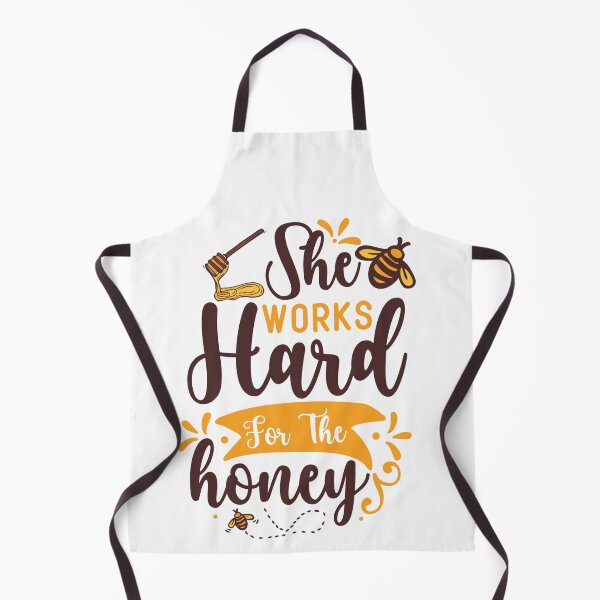 Item preview, She Works Hard For The Honey designed and sold by kapiks.