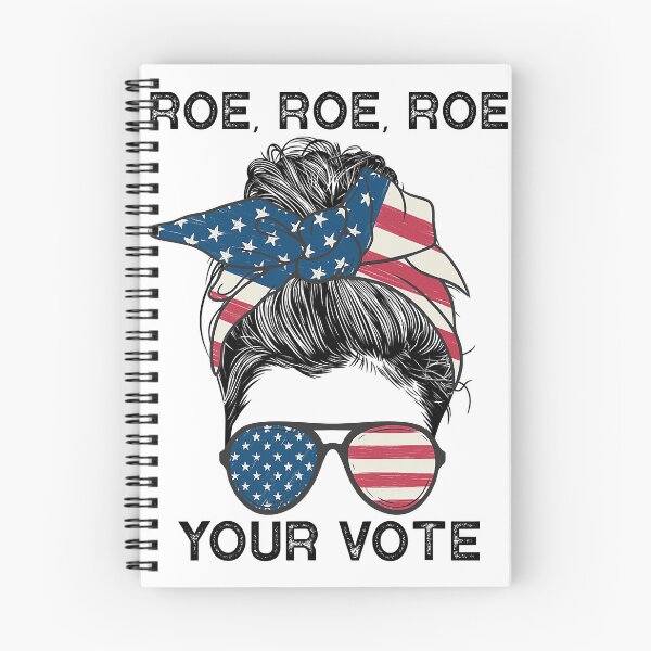 Item preview, Roe Your Vote Messy Bun US Flag designed and sold by HelgaSchwarz.
