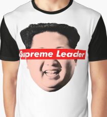 Supreme Leader Un - Kim Jong Un Parody T-Shirt Graphic T-Shirt