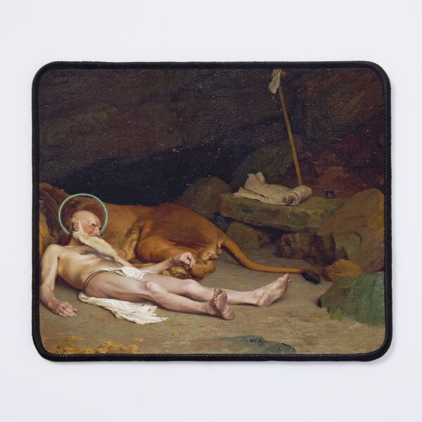 Item preview, Jean-Leon Gerome -saint-jerome-1874-jean-leon-gerome - Saint Jérôme-1874 St Jerome designed and sold by TeeARTHY.