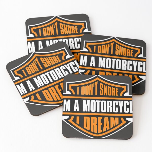 Item preview, I dont snore I dream im a motorcycle designed and sold by thesmokeydogs.