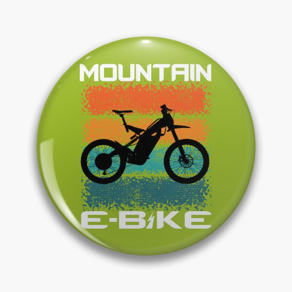 Item preview, Funny Mountain E-Bike Rider Electric Power Bikes designed and sold by CharJens.