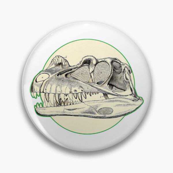 Item preview, Ceratosaurus Dinosaur Skull - Cool Dino Designed designed and sold by AlanPhotoArt.
