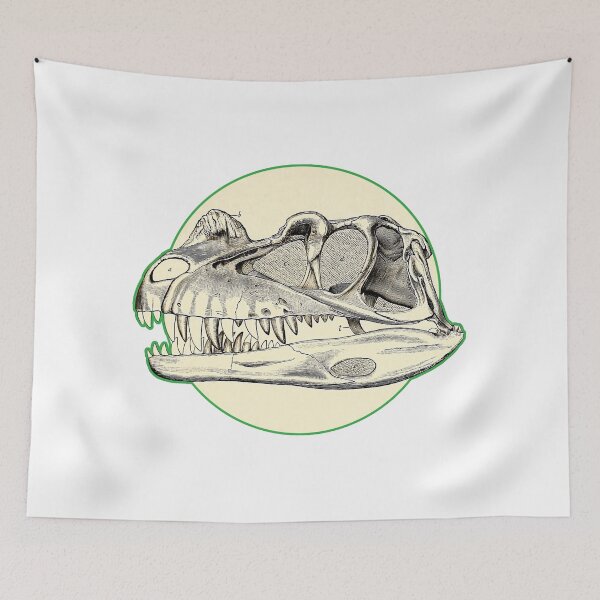 Item preview, Ceratosaurus Dinosaur Skull - Cool Dino Designed designed and sold by AlanPhotoArt.