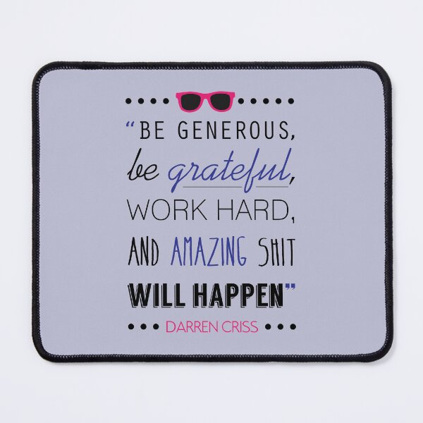 Item preview, Be Generous designed and sold by byebyesally.