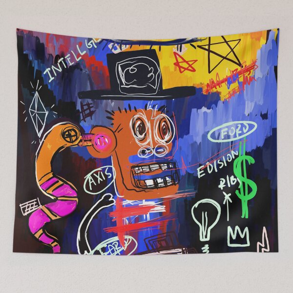 Item preview, Neo-expressionism man with the hat  designed and sold by KARTICK DUTTA.