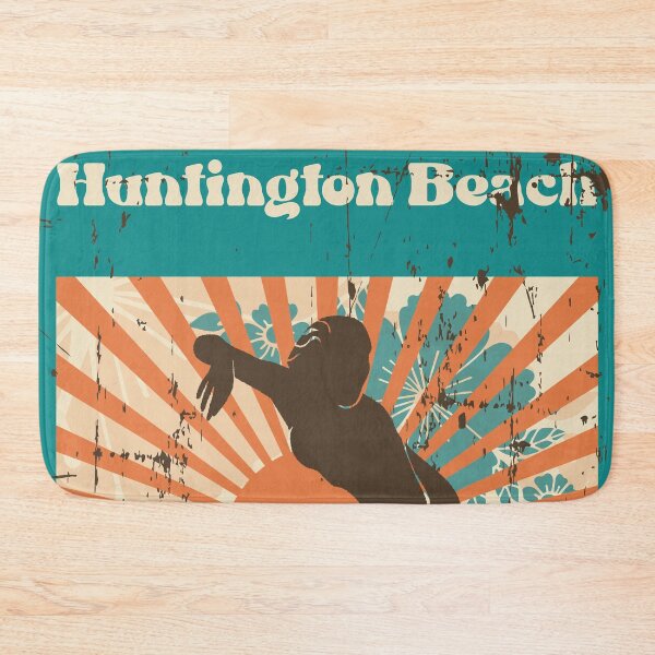 Item preview, Huntington Beach Retro Surfer Girl designed and sold by LanikaiBeach.
