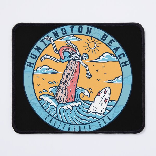 Item preview, Huntington Beach Skeleton Tentacle designed and sold by LanikaiBeach.