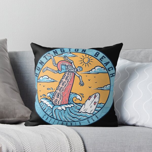 Item preview, Huntington Beach Skeleton Tentacle designed and sold by LanikaiBeach.