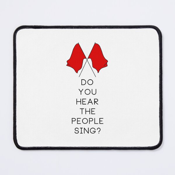 Item preview, Do you hear the people sing? - WHITE (Les Misérables) designed and sold by byebyesally.