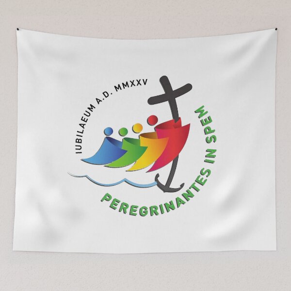 Item preview, Iubilaeum MMXXV 2025 Roma Rome Jubilee logo Latin designed and sold by made4K.