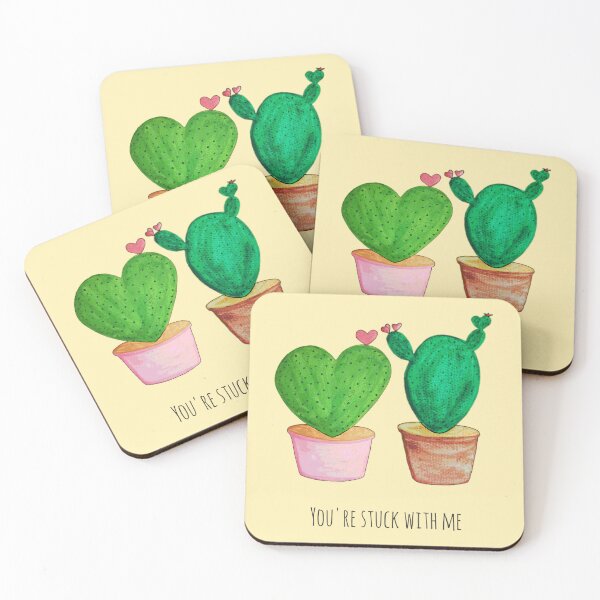 Item preview, Cactus You're Stuck With Me Tote Bag designed and sold by YvonneTLH09.