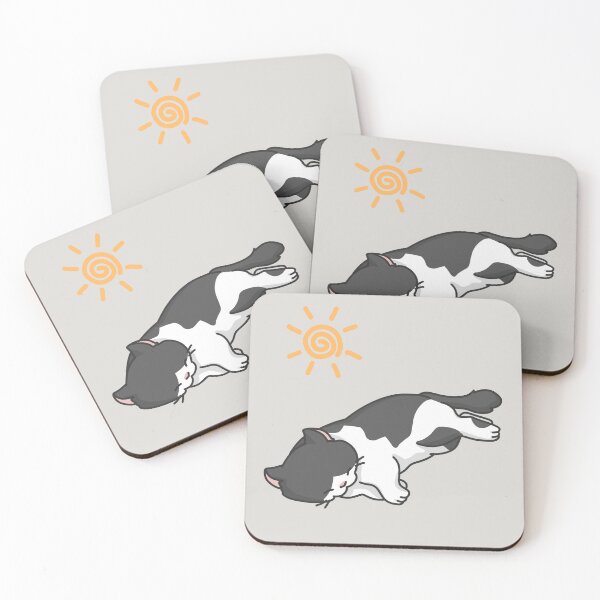 Item preview, Cat Enjoying the Sunbath designed and sold by dzakiyaatifa.