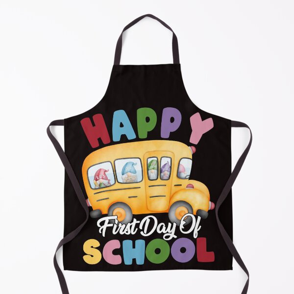 Item preview, Happy first day of school Gnome Bus Back To School designed and sold by Buyeseoshop.