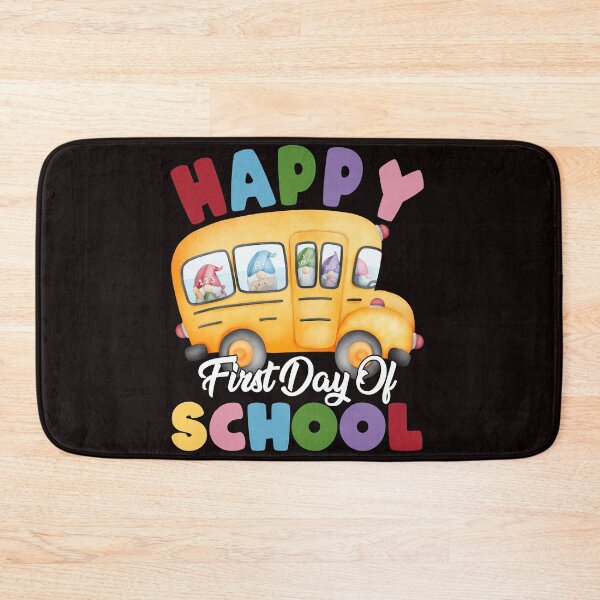 Item preview, Happy first day of school Gnome Bus Back To School designed and sold by Buyeseoshop.