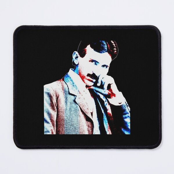 Item preview, Nikola Tesla rendered in Patriotic colors designed and sold by TashaLars62634.