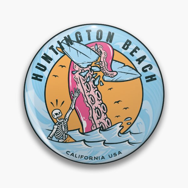 Item preview, Huntington Beach Tentacle Surfboard  designed and sold by LanikaiBeach.