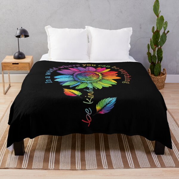 Item preview, LGBTQ Rainbow Sunflower World Flower Pride Be Equality Kind designed and sold by GardNewerd.