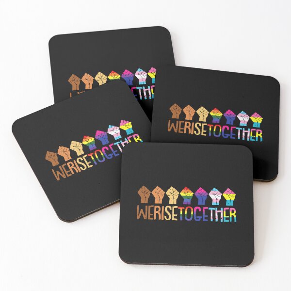Item preview, We Rise Together LGBTQ Pride Social Justice Equality Ally designed and sold by HaaChris-Artis.