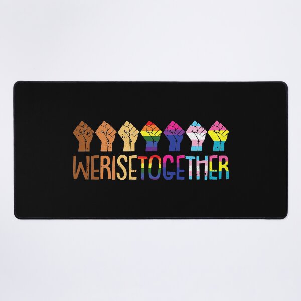 Item preview, We Rise Together LGBTQ Pride Social Justice Equality Ally designed and sold by HaaChris-Artis.