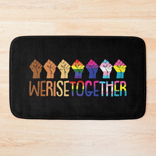 Item preview, We Rise Together LGBTQ Pride Social Justice Equality Ally designed and sold by HaaChris-Artis.