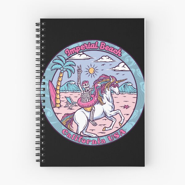 Item preview, Imperial Beach Skeleton Unicorn designed and sold by LanikaiBeach.