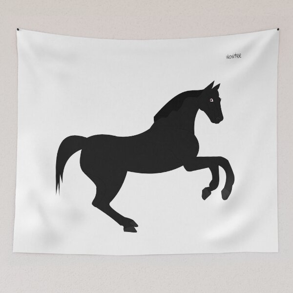 Item preview, Black horse designed and sold by wowitsmytshirt.