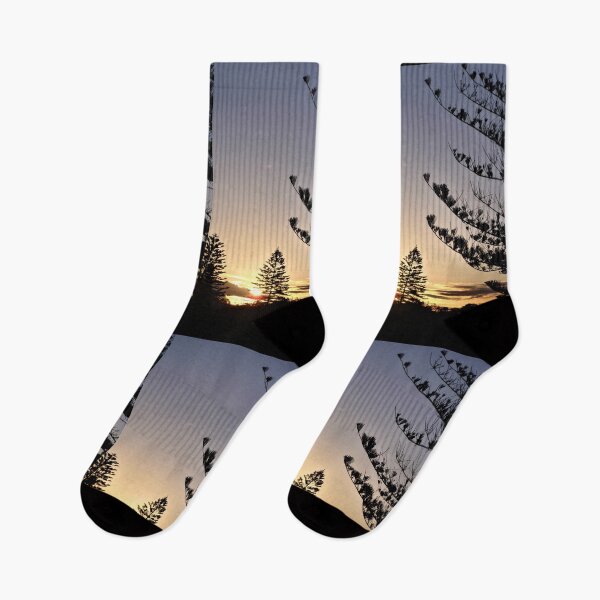 Item preview, Siluetas de árboles al atardecer. designed and sold by KazM.
