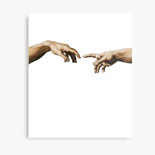 Creation of Adam Canvas Print