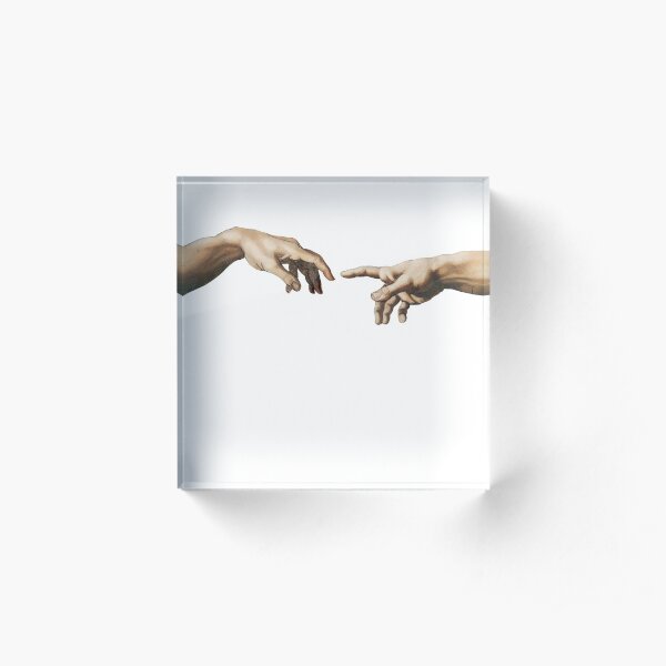 Creation of Adam Acrylic Block