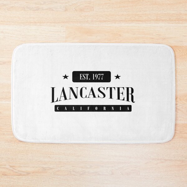 Item preview, Lancaster EST. 1977 (Standard Black) designed and sold by The Street Sign Store.