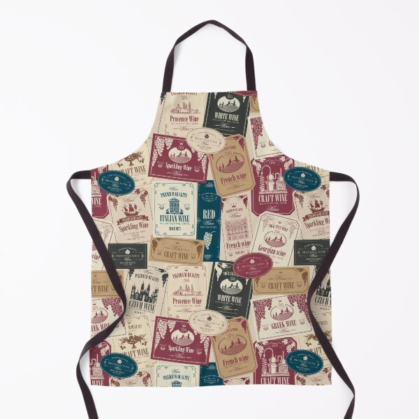 Item preview, Wine Labels Pattern Design designed and sold by Draculaura2009.