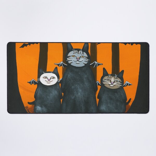 Item preview, Little Cat Bats designed and sold by KilkennyCat Art.