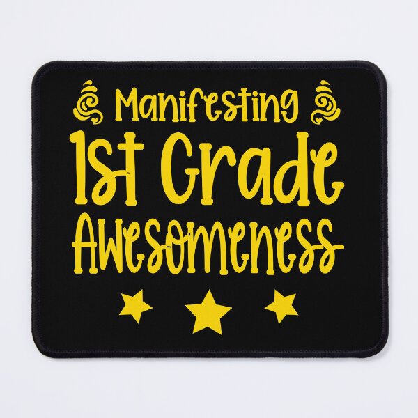 Item preview, First Grade Awesome Inspirational Teacher 1st Grade Future World Creators Gold Classroom Back to School First Day Awesomeness designed and sold by AstralRadiance.
