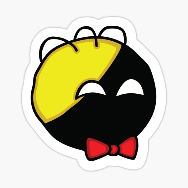 Ancap Man with Bowtie Sticker