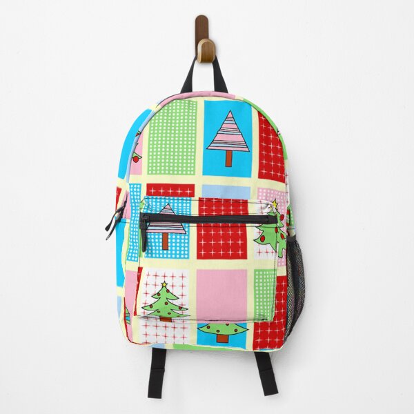 Item preview, Colorful Christmas Squares Illustration designed and sold by Hena Tayeb.